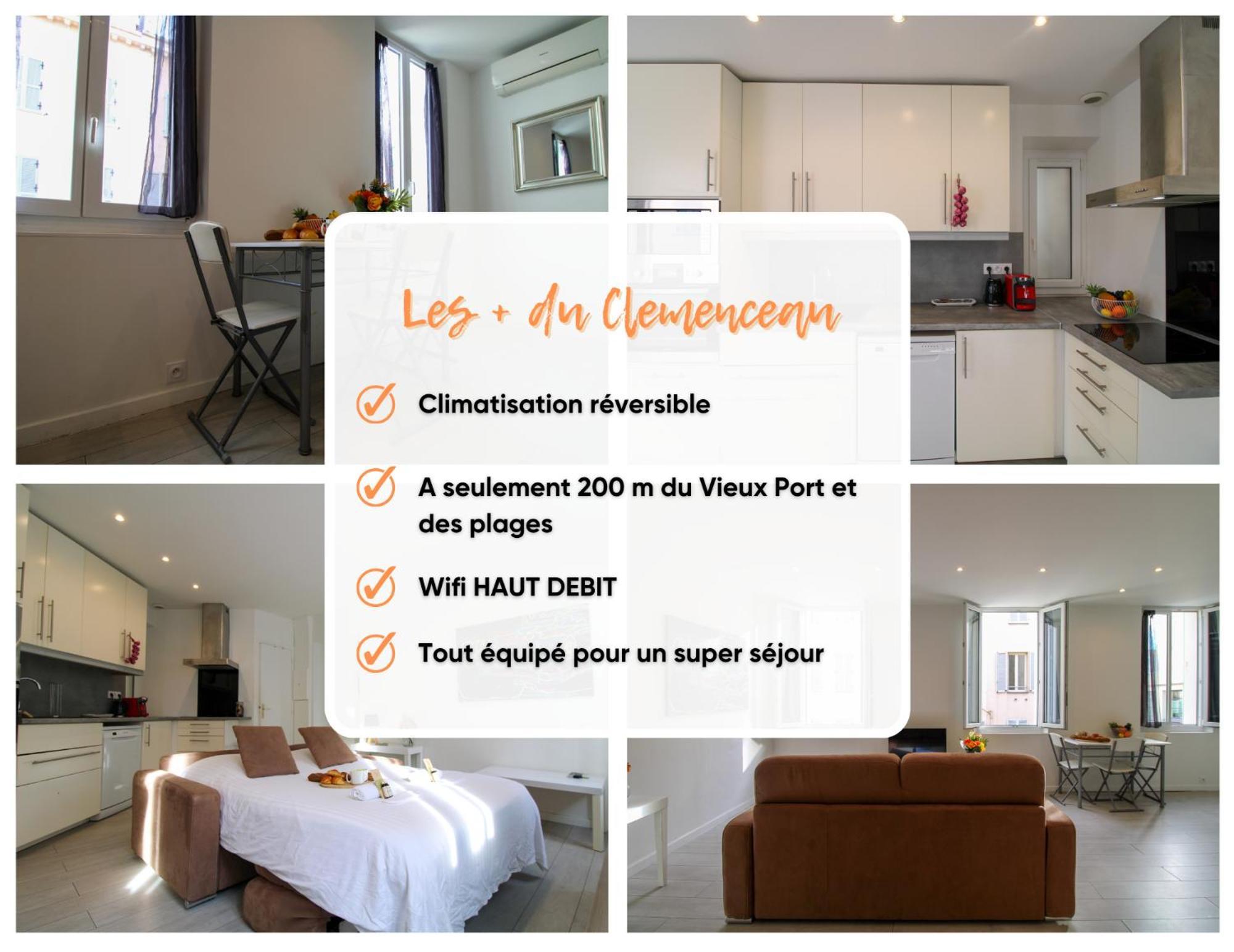 Le Clemenceau By Apirent #Cosy #200M Des Plages #Wifi Кан Екстериор снимка