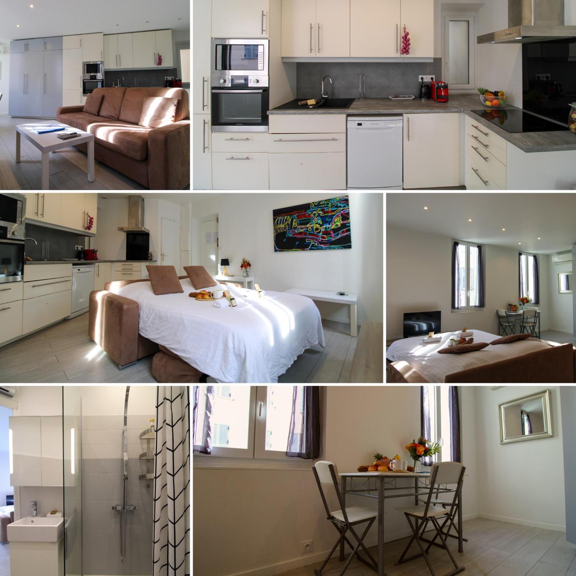 Le Clemenceau By Apirent #Cosy #200M Des Plages #Wifi Кан Екстериор снимка